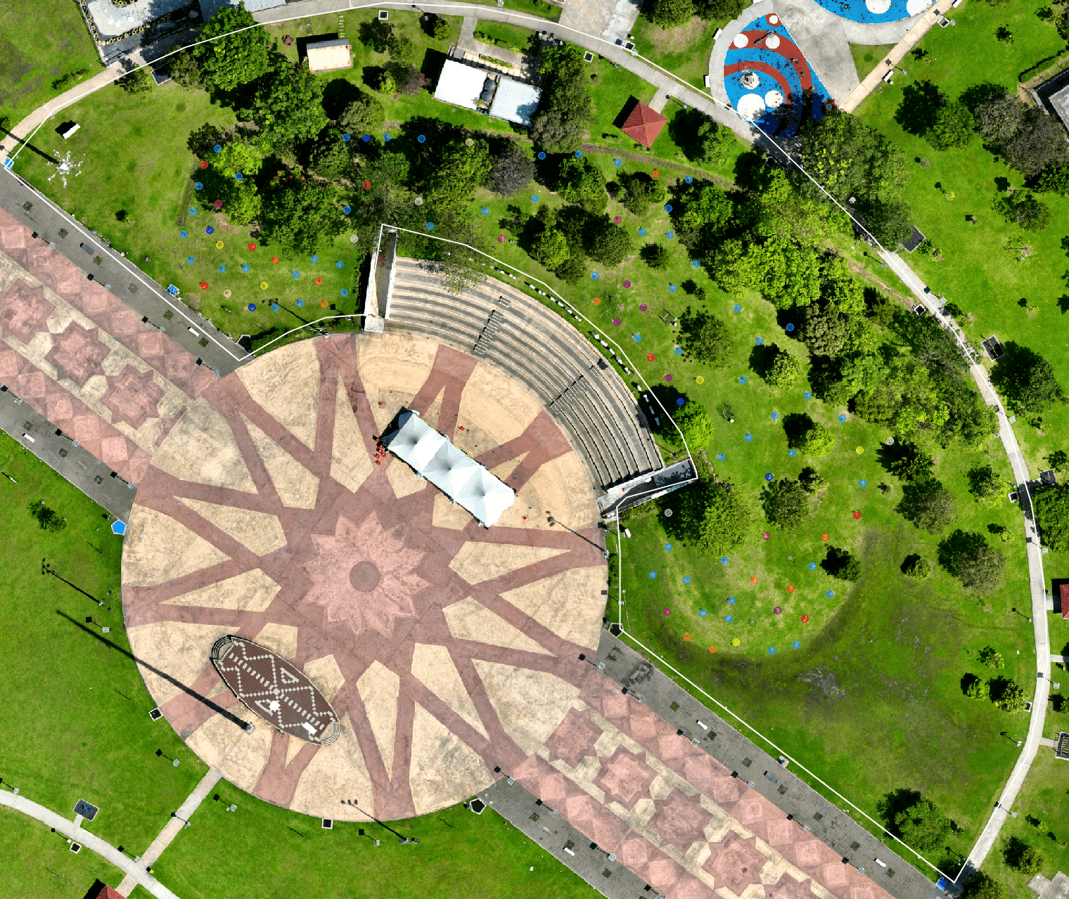 RGB orthomosaic of Bulatan Sultan Azlan Shah